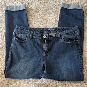 The Limited Dark Blue Skinny Jeans